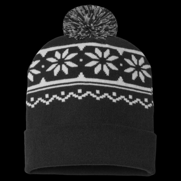 USA-Made Snowflake Beanie Thumbnail