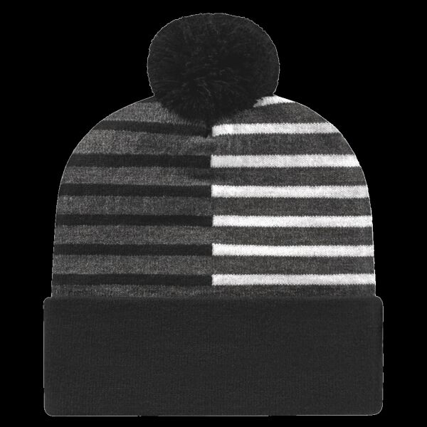 USA-Made Half Color Beanie Thumbnail