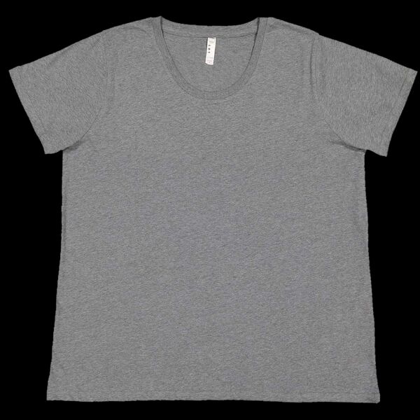 Women's Curvy Collection Fine Jersey Tee Thumbnail