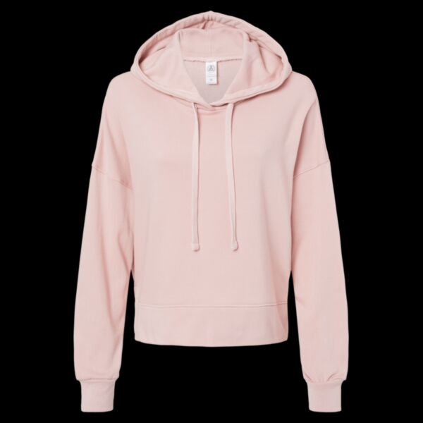 Women's Eco-Washed Terry Hoodie Thumbnail