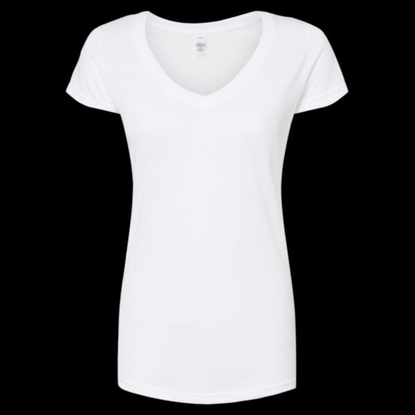 Women's Poly-Rich V-Neck T-Shirt Thumbnail
