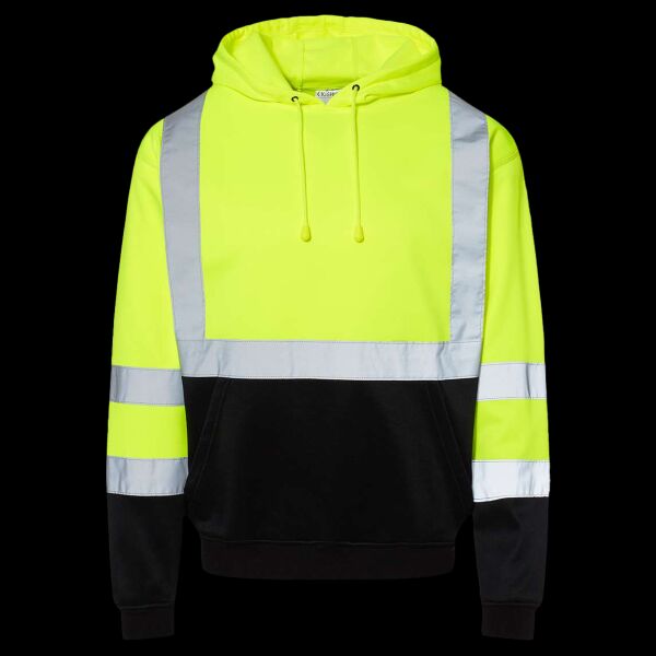 Unisex Hi-Vis Hooded Sweatshirt Thumbnail