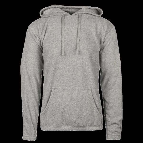 Men's Polar Fleece Hooded Pullover Thumbnail