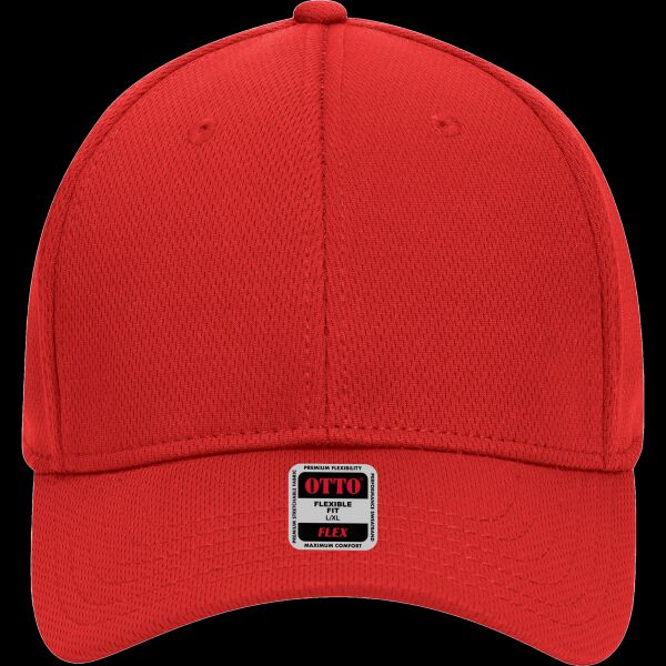OTTO CAP "OTTO FLEX" Fitted 6 Panel Low Profile Baseball Cap Thumbnail