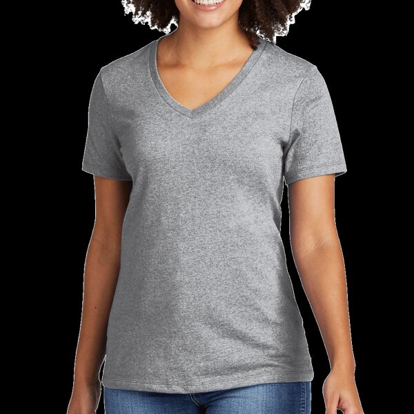 Women's Recycled Blend V Neck Tee Thumbnail