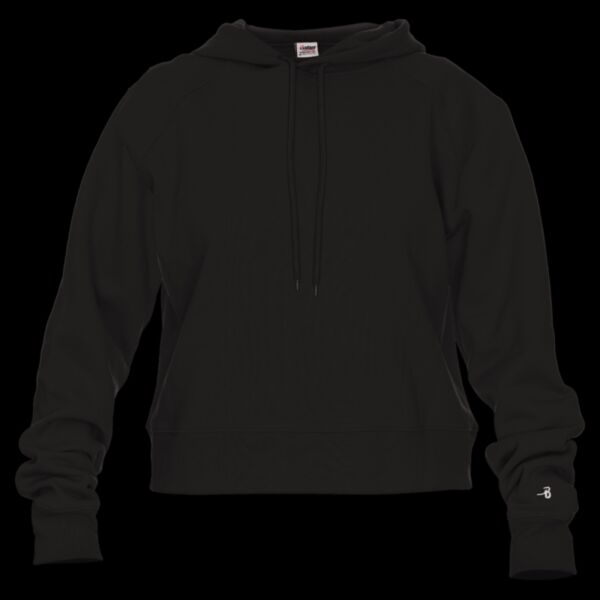 Women's Crop Hooded Sweatshirt Thumbnail