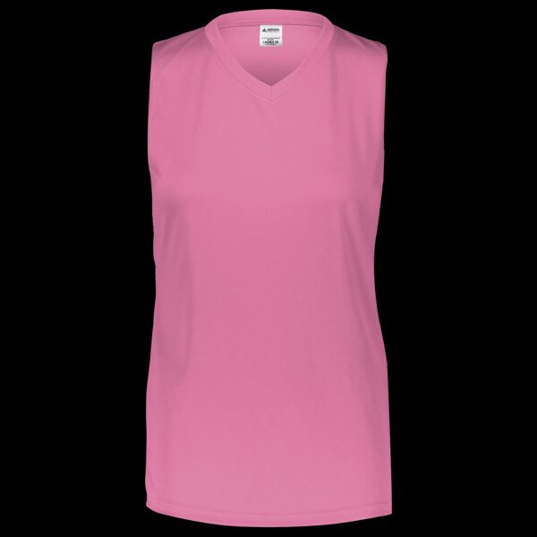 Girls Attain Wicking Sleeveless Jersey Thumbnail