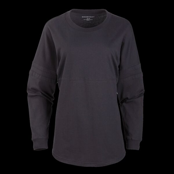 Women's Pom Pom Long Sleeve Jersey T-Shirt Thumbnail