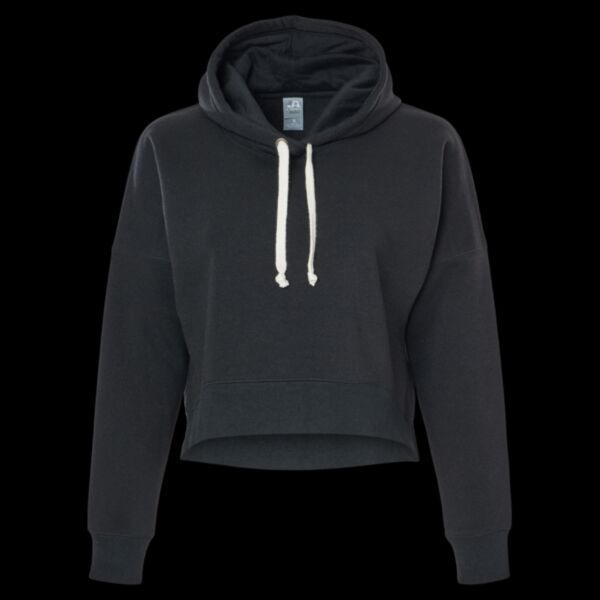 Women's Crop Hooded Sweatshirt Thumbnail