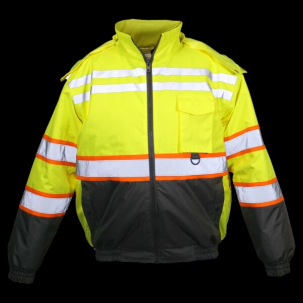 Unisex Economy Contrast Class 3 Bomber Jacket Thumbnail