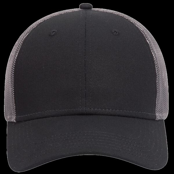 OTTO CAP 6 Panel Low Profile Mesh Back Trucker Hat Thumbnail