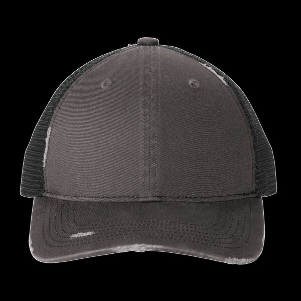 Distressed Mesh Back Cap Thumbnail