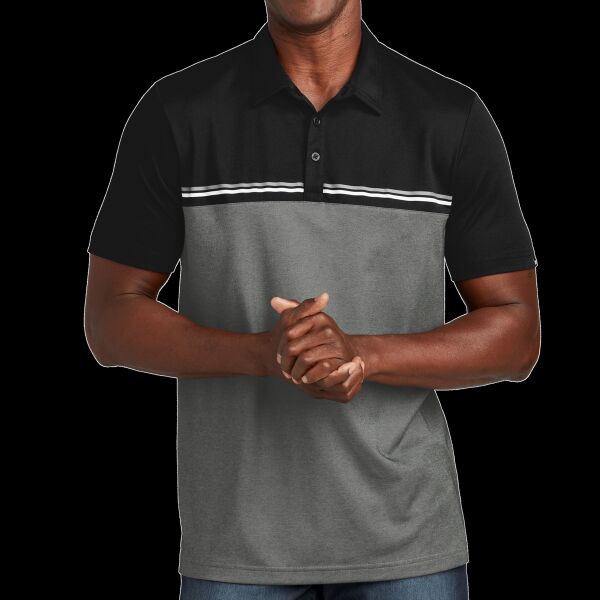 Sunset Blocked Polo Thumbnail