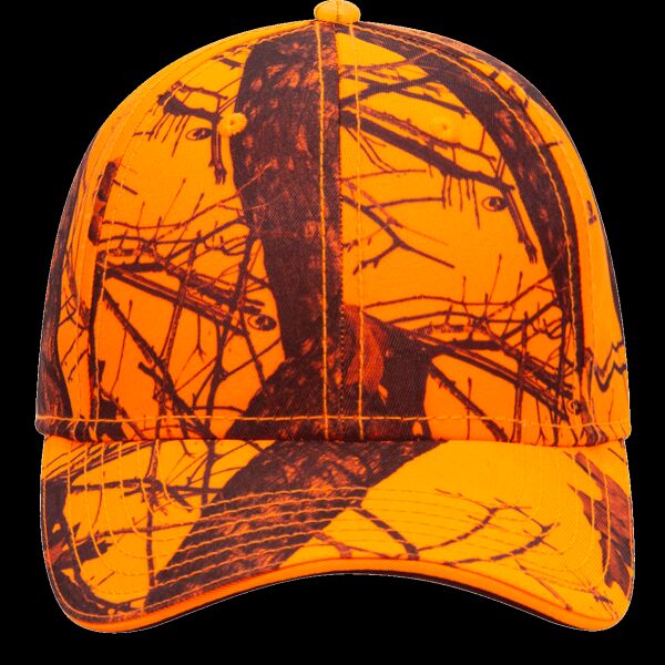 OTTO CAP Mossy Oak Camouflage Sandwich Visor 6 Panel Low Profile Baseball Cap Thumbnail