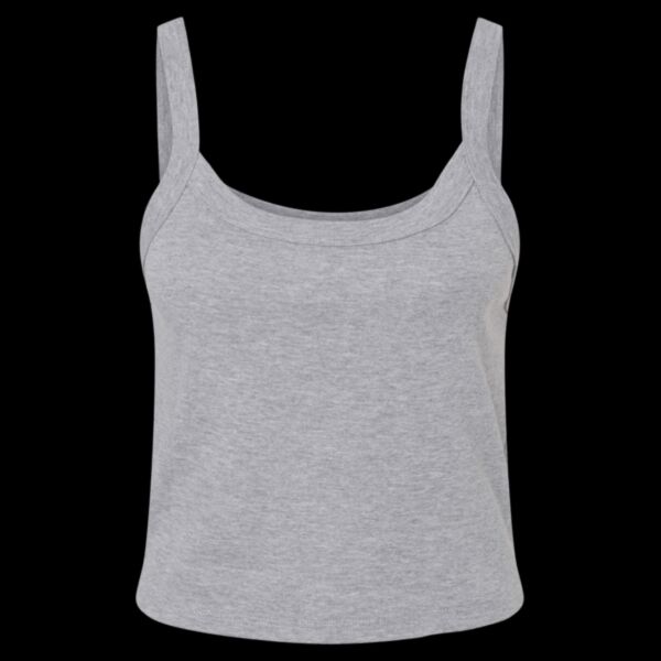 Women's Micro Rib Spaghetti Strap Tank Thumbnail