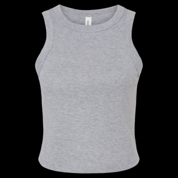 Women's Micro Rib Racer Tank Thumbnail