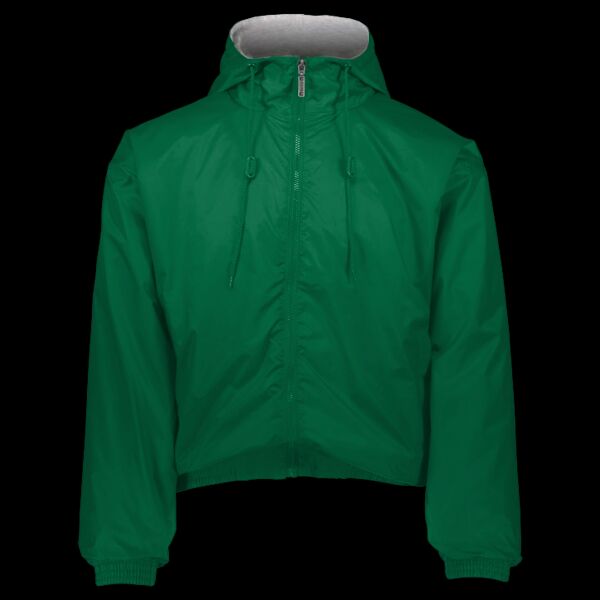 Youth Hooded Taffeta Jacket/Fleece Lined Thumbnail