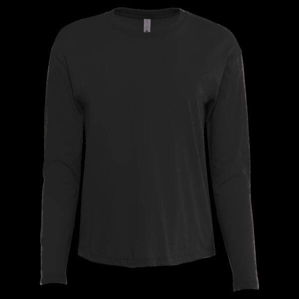 Women's Cotton Relaxed Long Sleeve T-Shirt Thumbnail