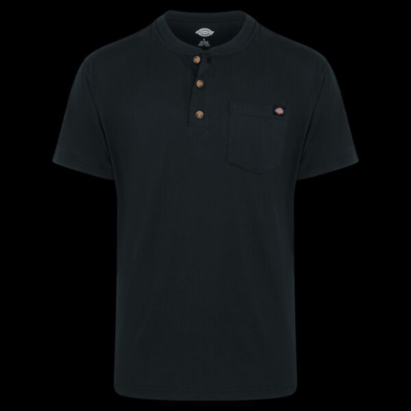 Men's Heavyweight Traditional Short Sleeve Henley Thumbnail