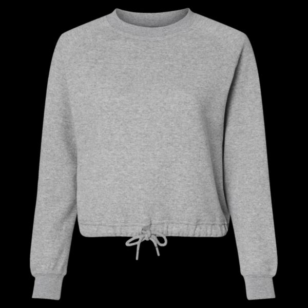 Women's Relaxed 3-End Boxy Fleece Crewneck Sweatshirt Thumbnail