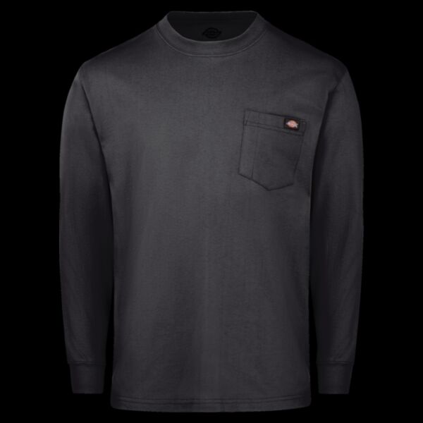 Men's Tall Traditional Heavyweight Long Sleeve T-Shirt Thumbnail