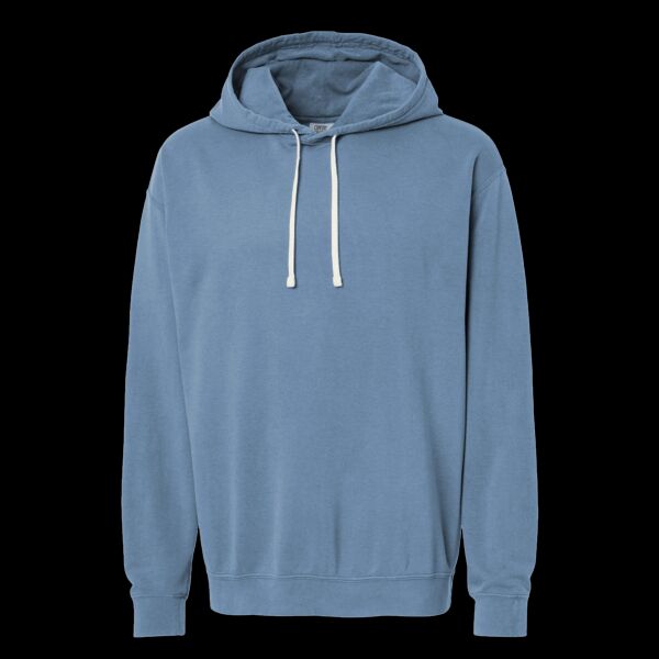 Unisex Garment-Dyed Lightweight Fleece Hooded Sweatshirt Thumbnail