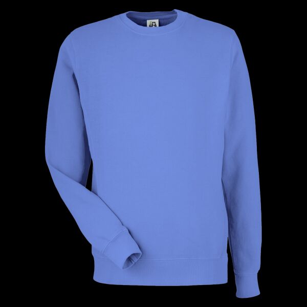 Unisex Pigment-Dyed Fleece Crewneck Sweatshirt Thumbnail