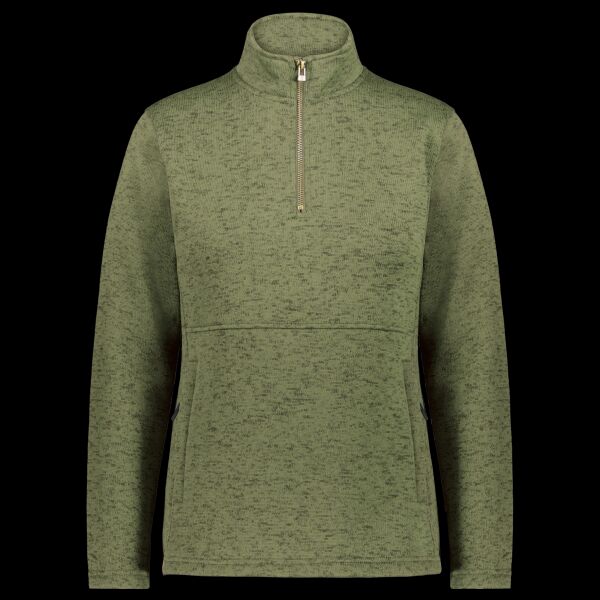 Ladies Alpine Sweater Fleece 1/4 Zip Pullover Thumbnail