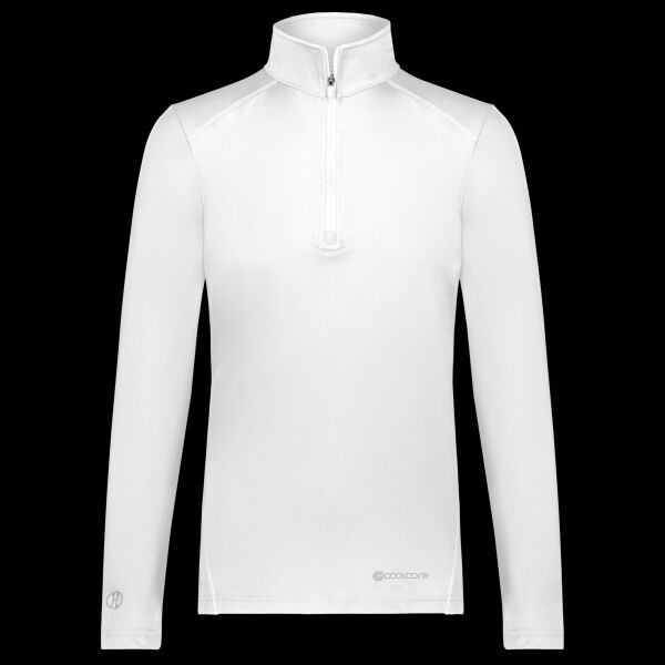 Ladies 1/4 Zip Pullover Powered by Coolcore(r) Thumbnail