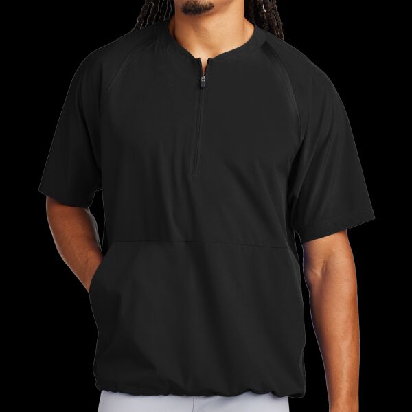 Repeat 1/2 Zip Short Sleeve Jacket Thumbnail