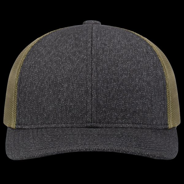 Melange Heather Low-Profile Trucker Thumbnail