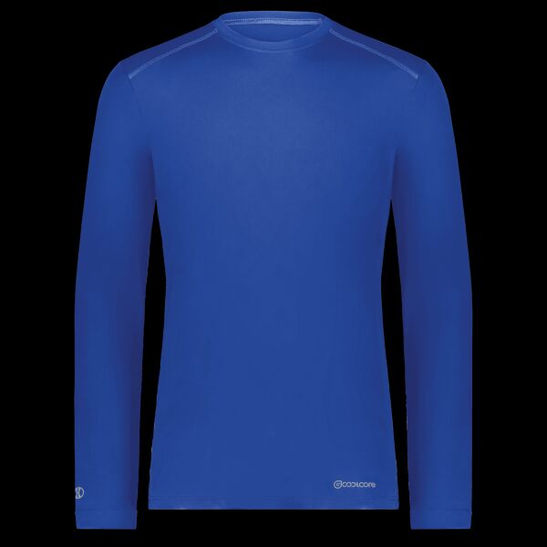 Youth Essential Long Sleeve Tee Powered by Coolcore(r) Thumbnail