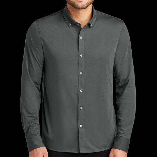 Stretch Jersey Long Sleeve Shirt Thumbnail