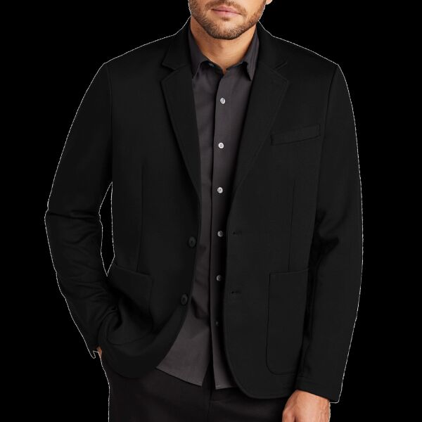 Relaxed Knit Blazer Thumbnail