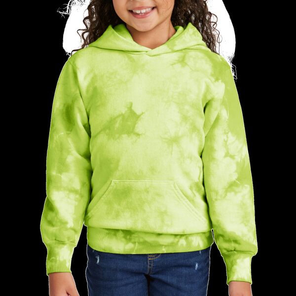 Youth Crystal Tie Dye Pullover Hoodie Thumbnail