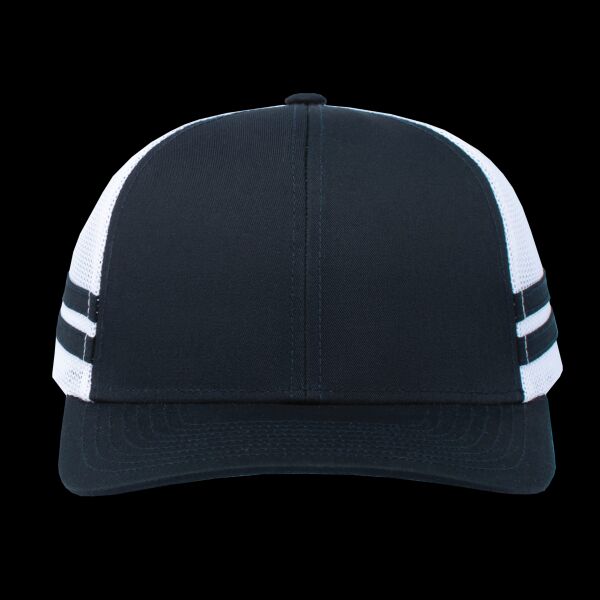 Low-Profile Stripe Trucker Cap Thumbnail