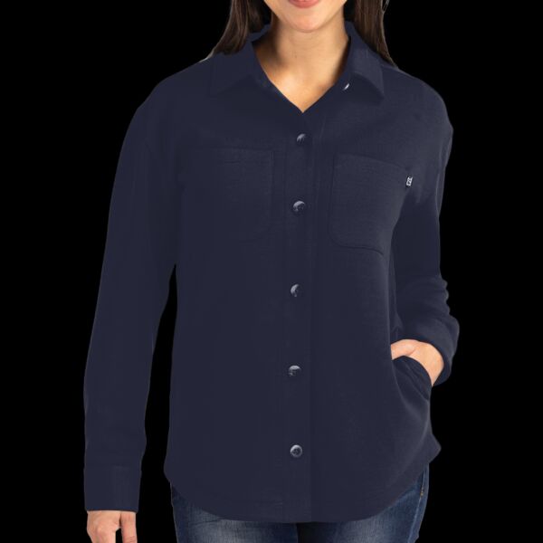 Cutter & Buck Roam Eco Recycled Womens Shirt Jacket Thumbnail