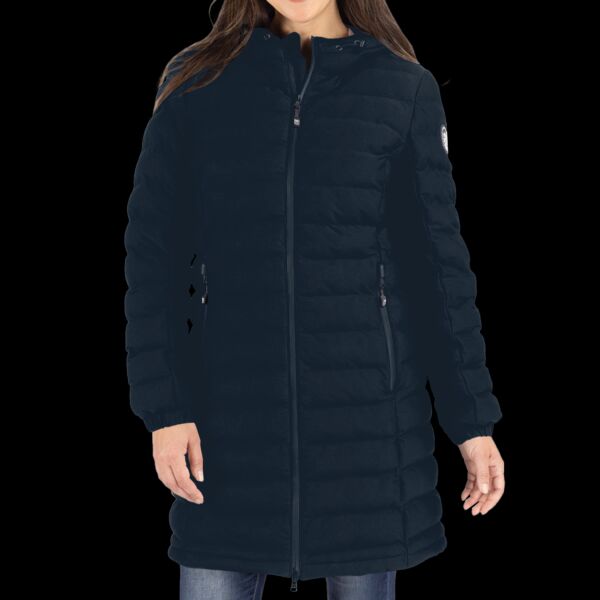 Cutter & Buck Mission Ridge Repreve Eco Insulated Womens Long Puffer Jacket Thumbnail