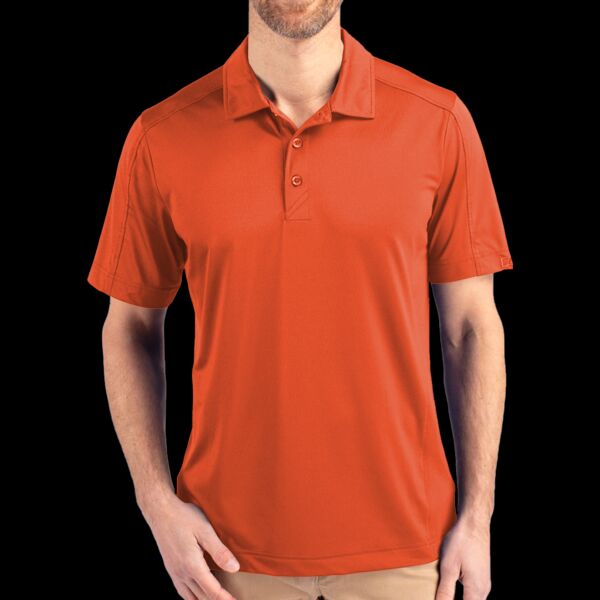 Cutter & Buck Prospect Eco Textured Stretch Recycled Mens Short Sleeve Polo Thumbnail