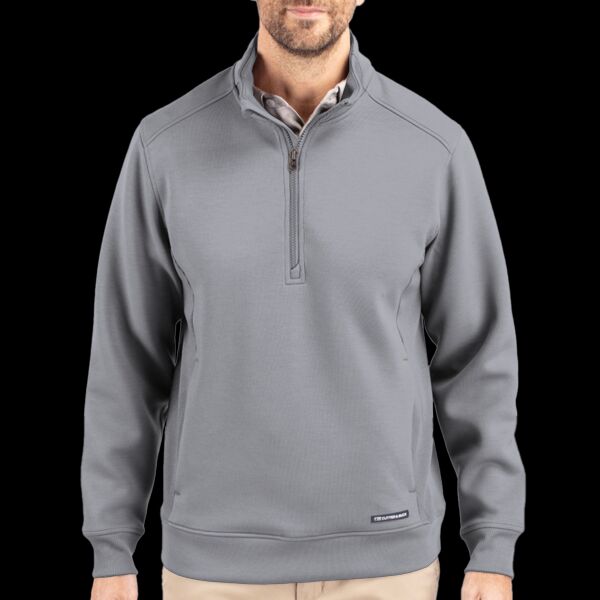 Cutter & Buck Roam Eco Recycled Quarter Zip Mens Pullover Thumbnail
