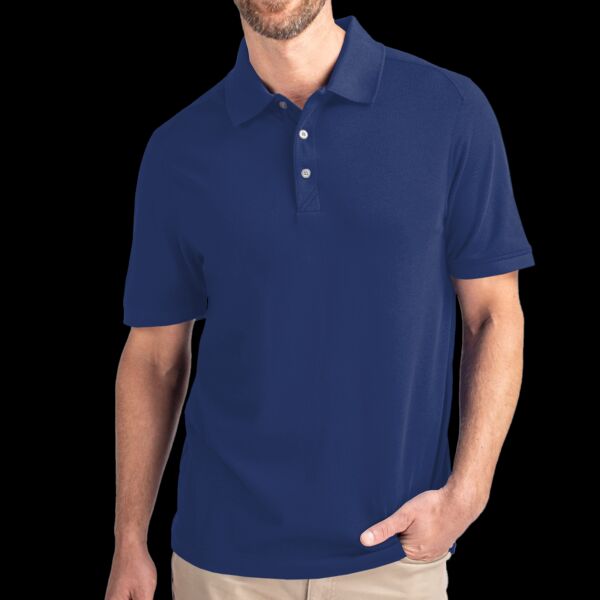 Cutter & Buck Advantage Tri-Blend Pique Mens Polo Thumbnail