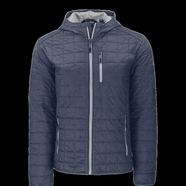 Cutter & Buck Rainier Primaloft Eco Mens Full Zip Hooded Jacket Thumbnail