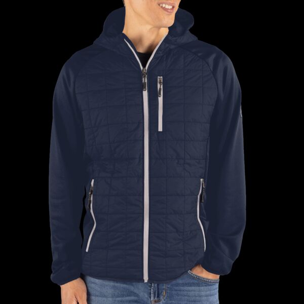 Cutter & Buck Rainier Primaloft Mens Eco Full Zip Hybrid Jacket Thumbnail