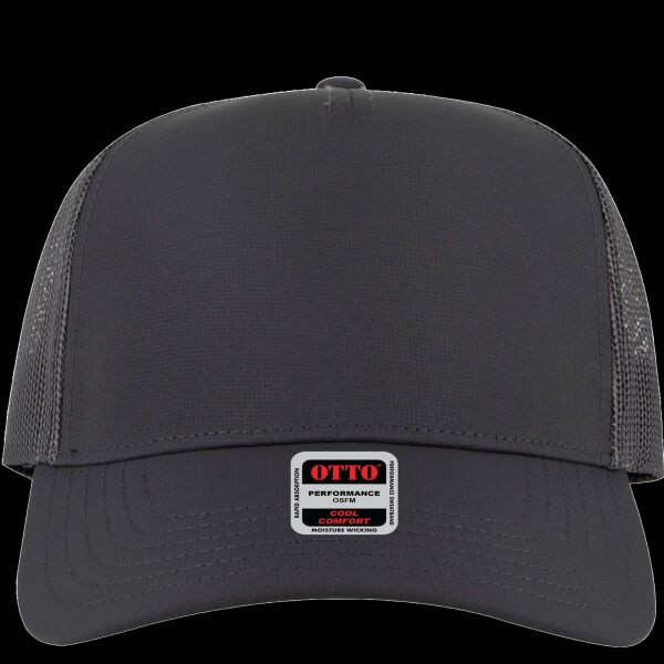 OTTO CAP 5 Panel Mid Profile Mesh Back Trucker Hat Thumbnail