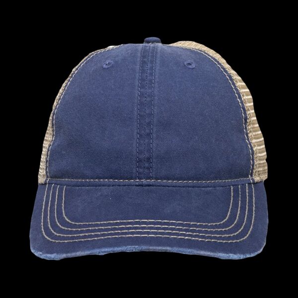 Heavy Distressed Tea-Stained Mesh Thumbnail