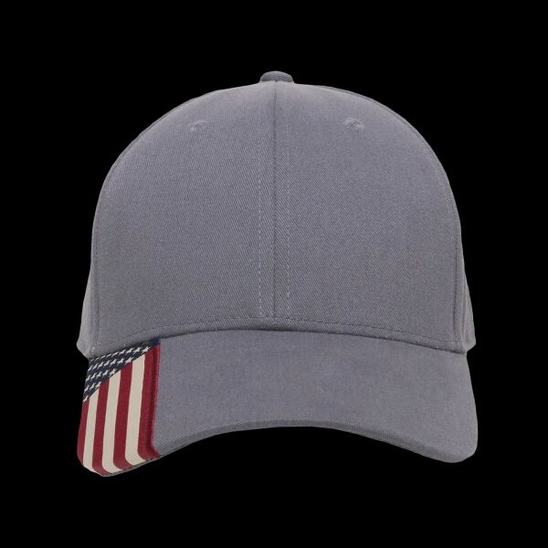 Brushed Twill W/Flag Visor Insert Thumbnail