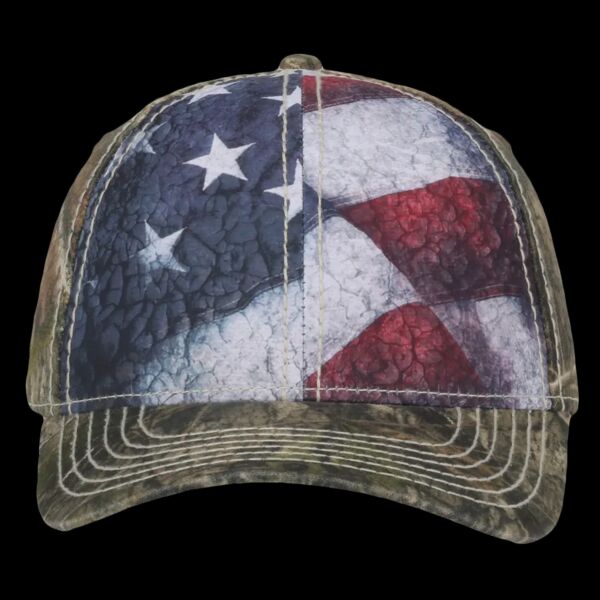 Sublimated Flag Front W/Camo Back Thumbnail