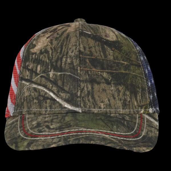 American Flag Camo Mesh Back Thumbnail