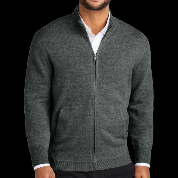 Easy Care Full Zip Sweater Thumbnail