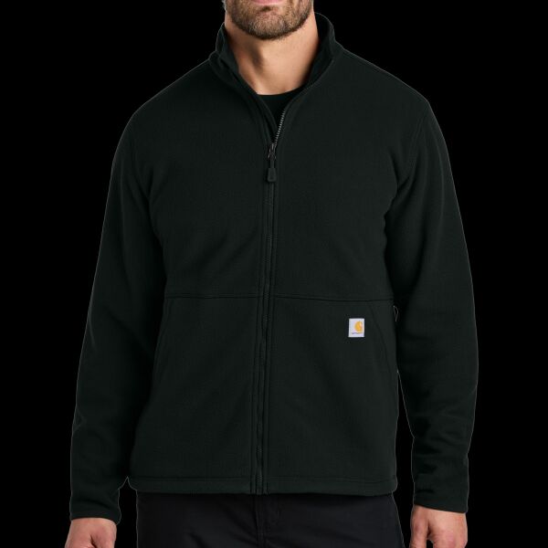Textured Full Zip Fleece Jacket Thumbnail